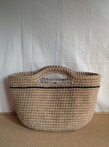 バインダー紐のBOX型バッグ